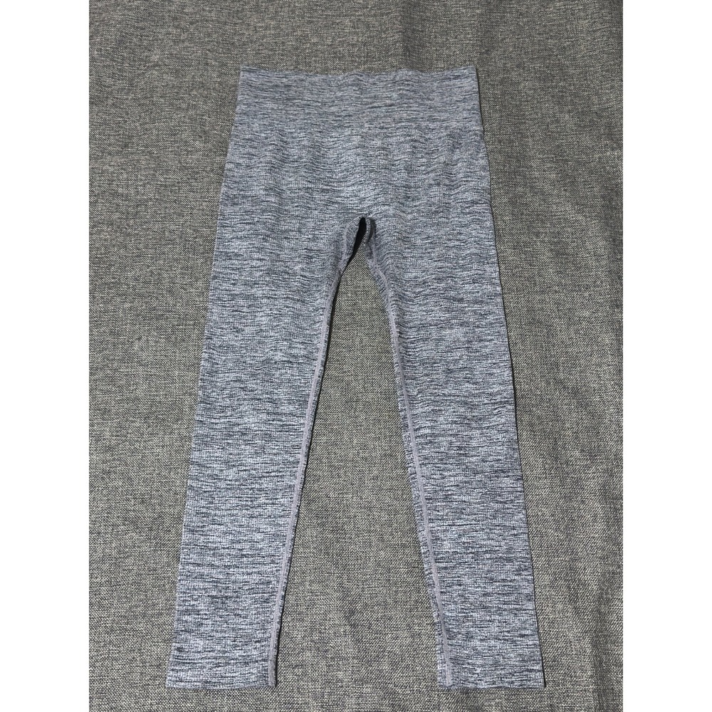 Colsie Womens XL Leggings Gray Space Dye Seamless High Rise